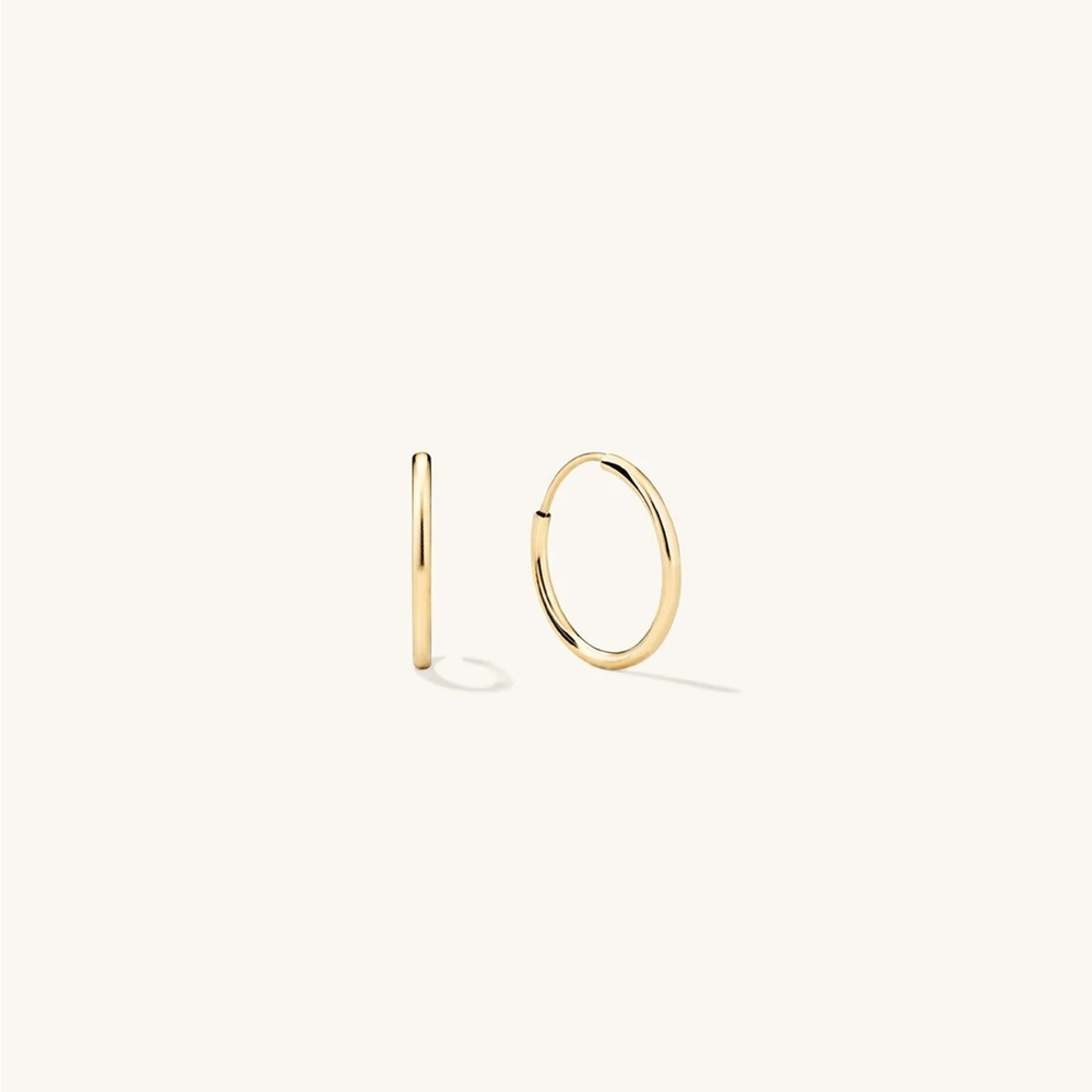 Mejuri Gold and Yellow Statement Earrings